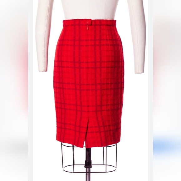 Escada |‎ Houndstooth Midi skirt, size 40 - Picture 1 of 8